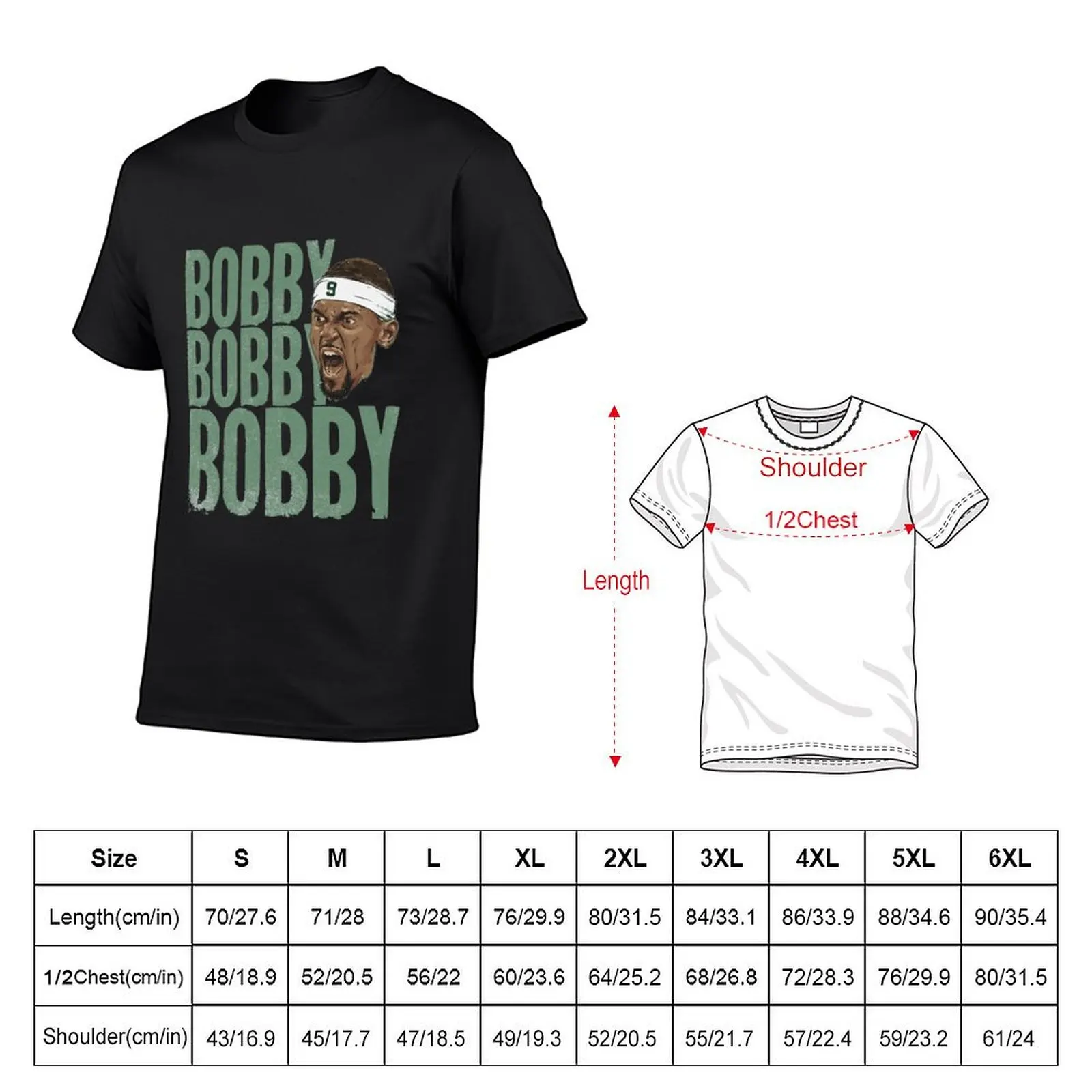 Bobby Portis Jr. Stack T-Shirt vintage anime shirt shirts graphic tees tee shirts for men