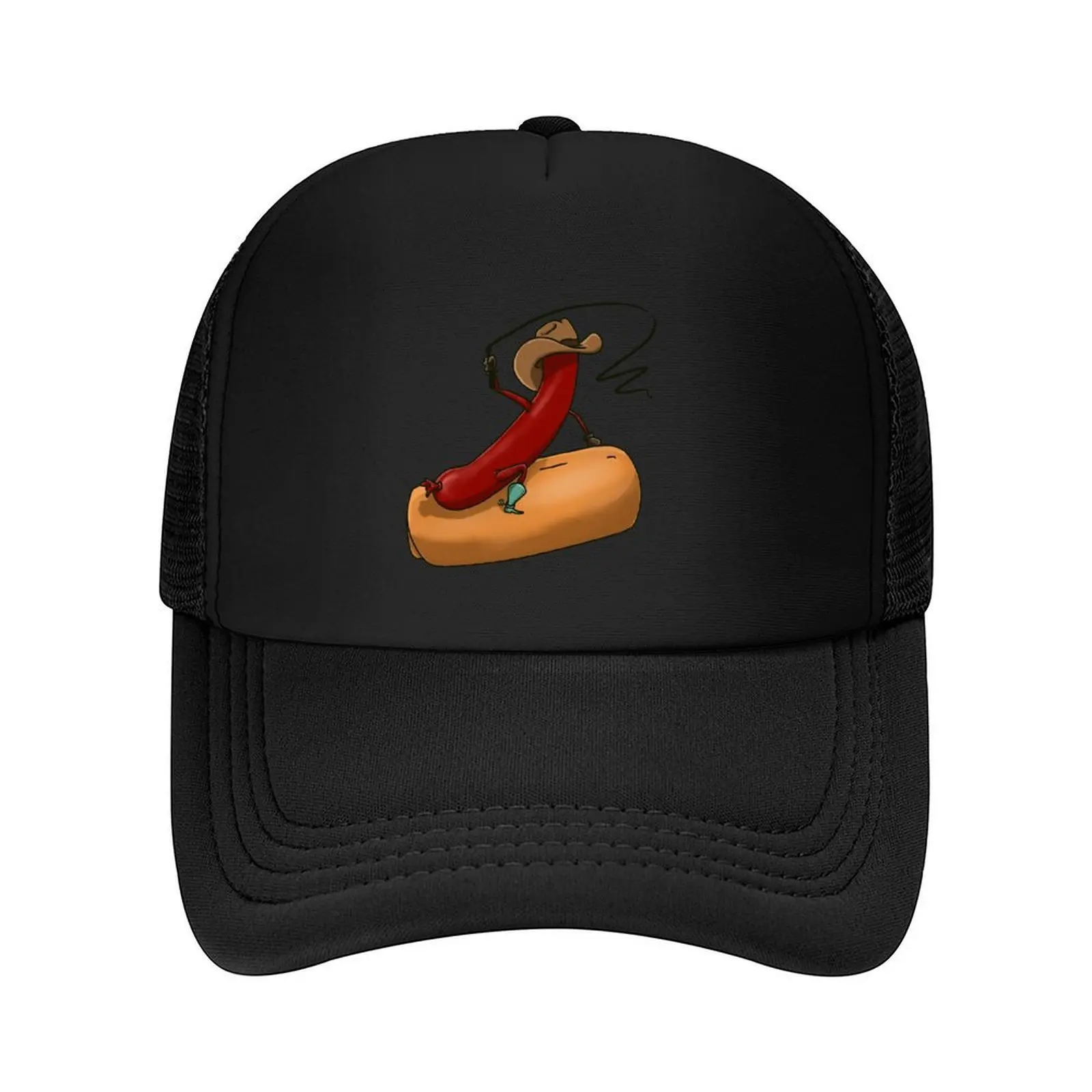 

Cowboy Hotdog Baseball Cap men's big size hat Christmas Hat Luxury Hat Trucker Golf Men Women's