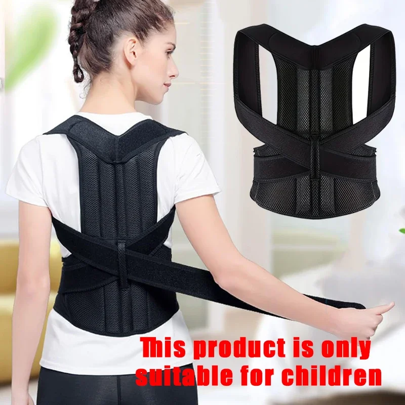 

Back Corrector Corset Magnetic Posture Corrector Straight Shoulder Brace Lumbar Support Pain Relief For Children