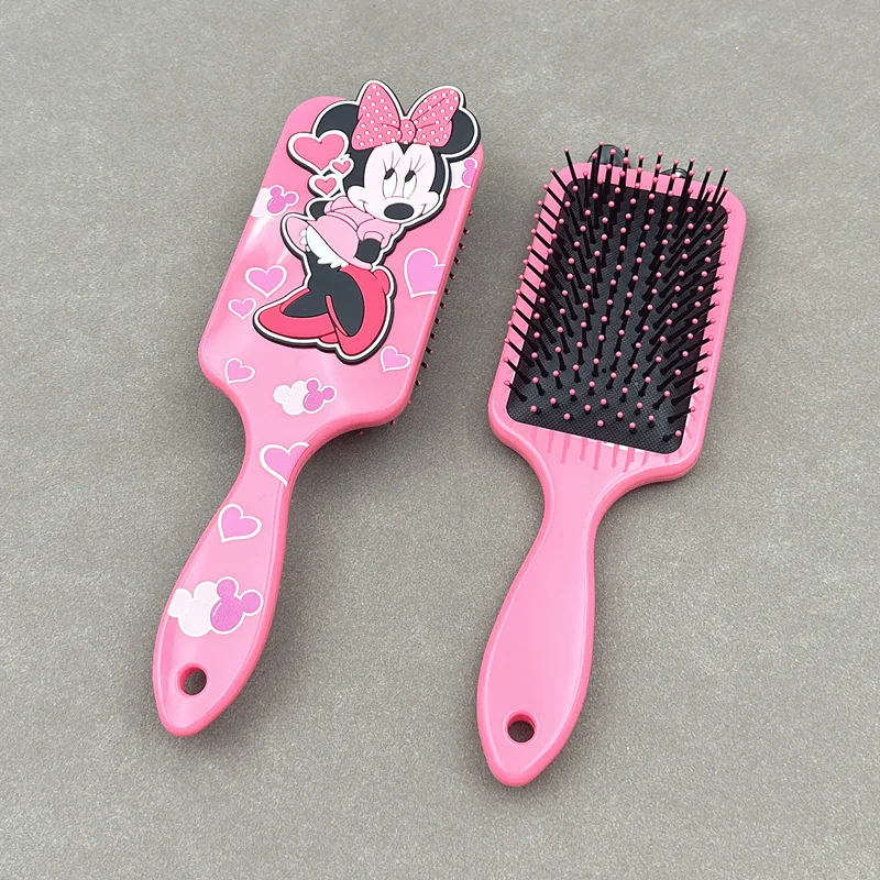 Disney-Stitch Anime Comb para Crianças, Minnie, Air Cushion Combs, Pooh Bear, 3D Massage Comb, Hair care, Hairdressing Tool, Gift for Girls