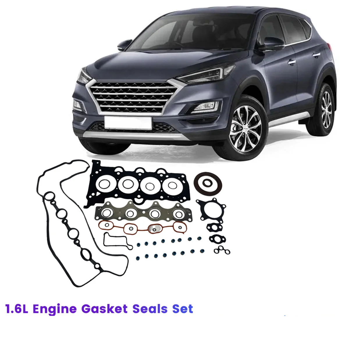 G4FJ 1.6L Engine Gasket Seals Set 20910-2BU06 for Hyundai Elantra Tucson KIA Forte Soul Sportage 209102BU02 20910-2BU07