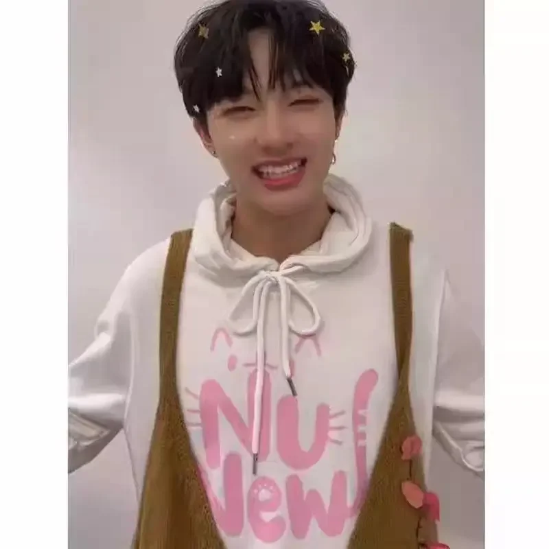 Thai Drama Cutie Pie CutiePieSeries ZeePruk NuNew ZeeNunew ZeeNew Oversized Women/Men Hoodie Sweatshirt Casual Tracksuit