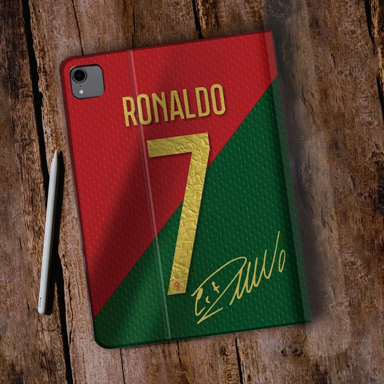 Football Superstar R-Ronaldo Case For iPad 10.2 7th 8th Air 1 2 3 Mini 2 3 5 Case Luxury Silicone For iPad Air 4 iPad Pro11 Case