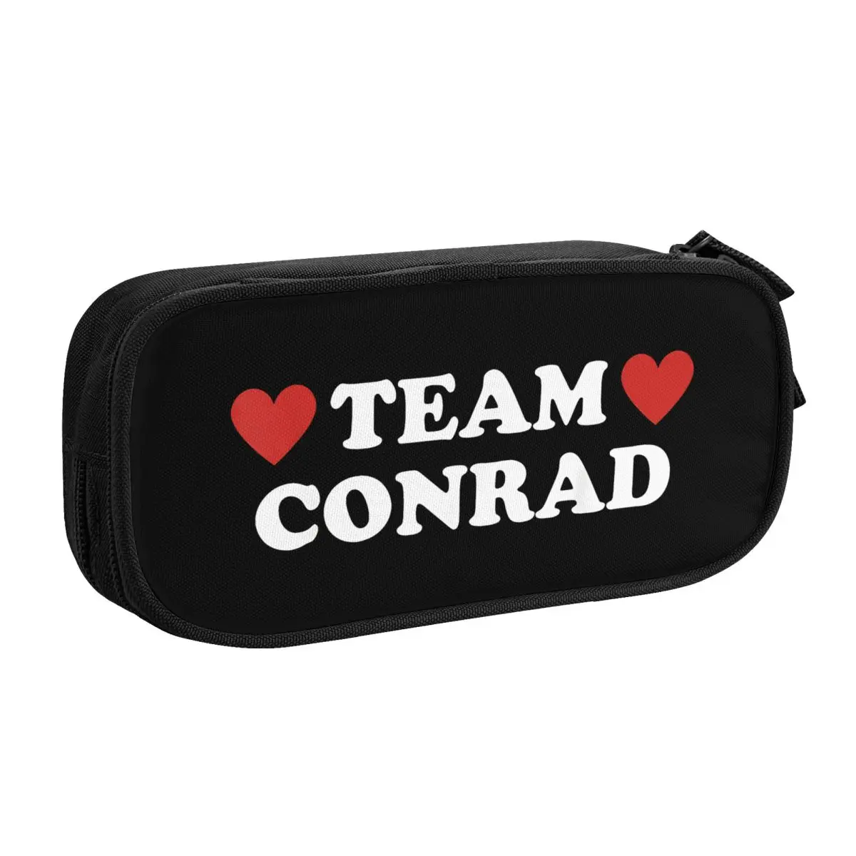 أنا أحب كونراد I القلب كونراد مقلمة الصيف تحولت جميلة pencelcases حامل قلم حقيبة تخزين كبيرة ملحقات التجميل #1