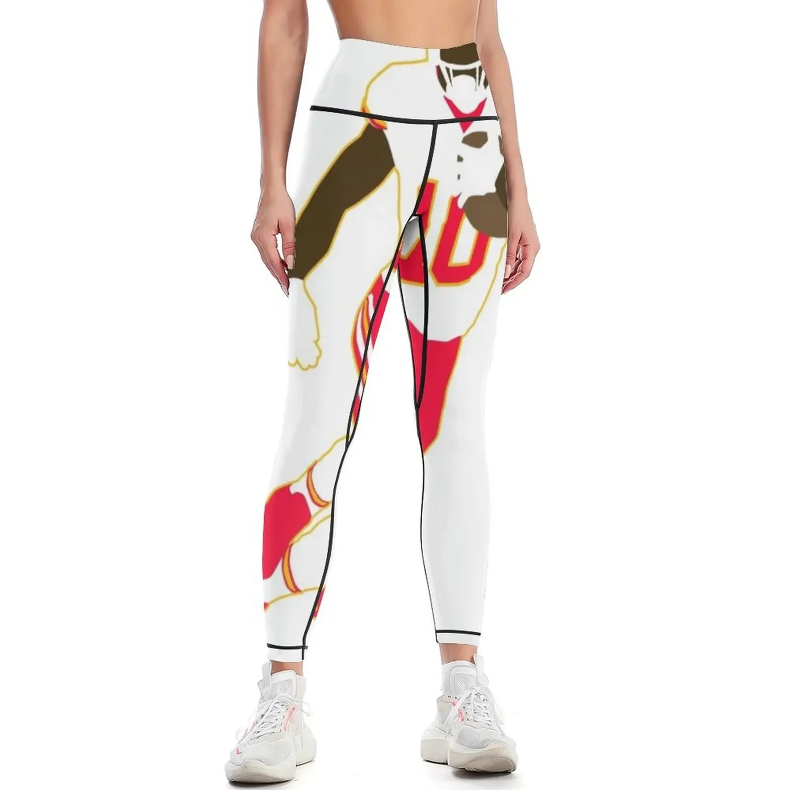 

Tyreek Hill Cartoon Leggings gym sportswear woman trousers legging pants raises butt Pants sport Womens Leggings