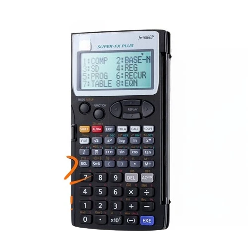 

FX-5800P Engineering Computer, Programming Function Calculator, Building Surveying and Mapping