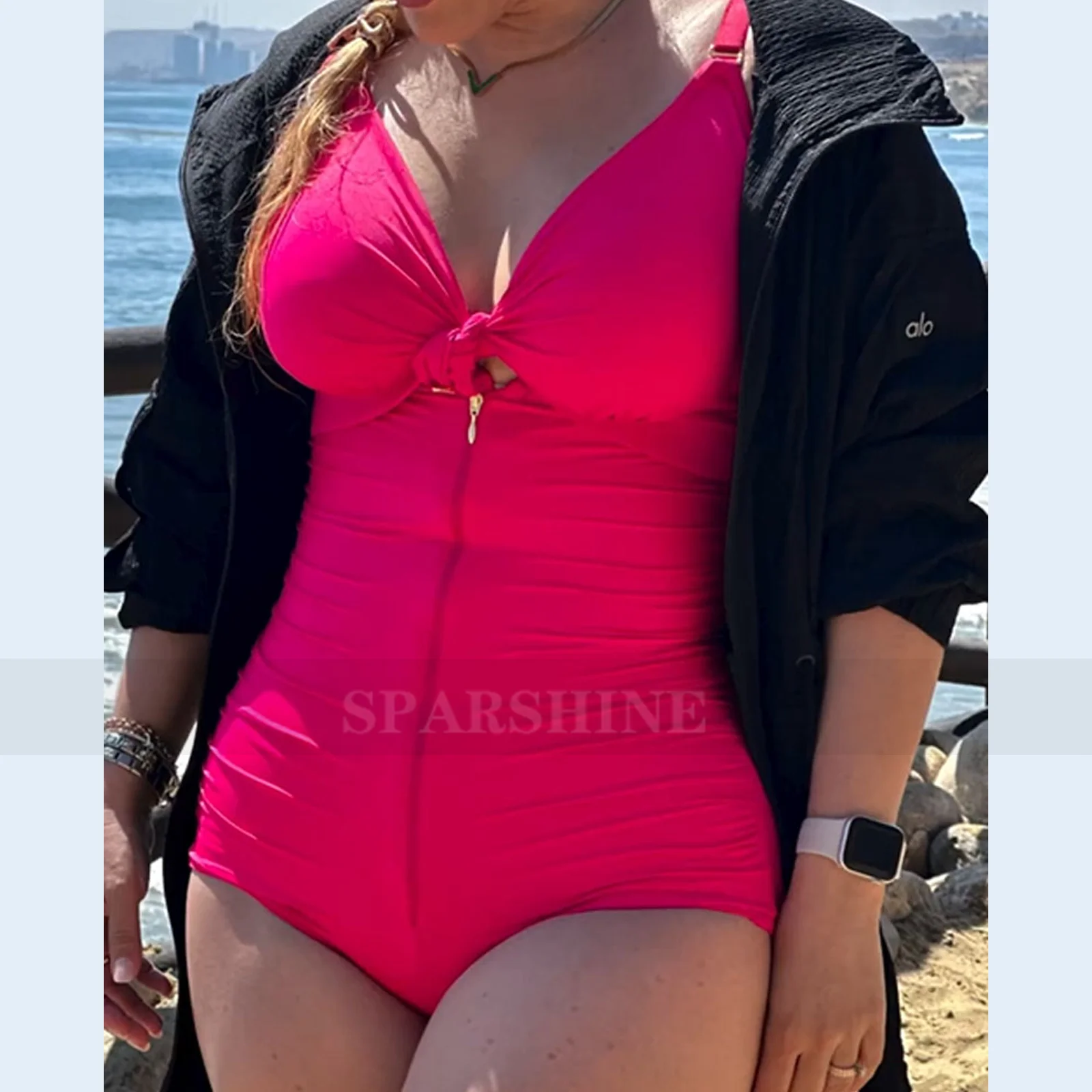 Fajas Women‘s Triangle Jumpsuit Tummy Control One-Piece Bodysuits Slimming Body Abdominal Compression Shapewear Swimsuit Style
