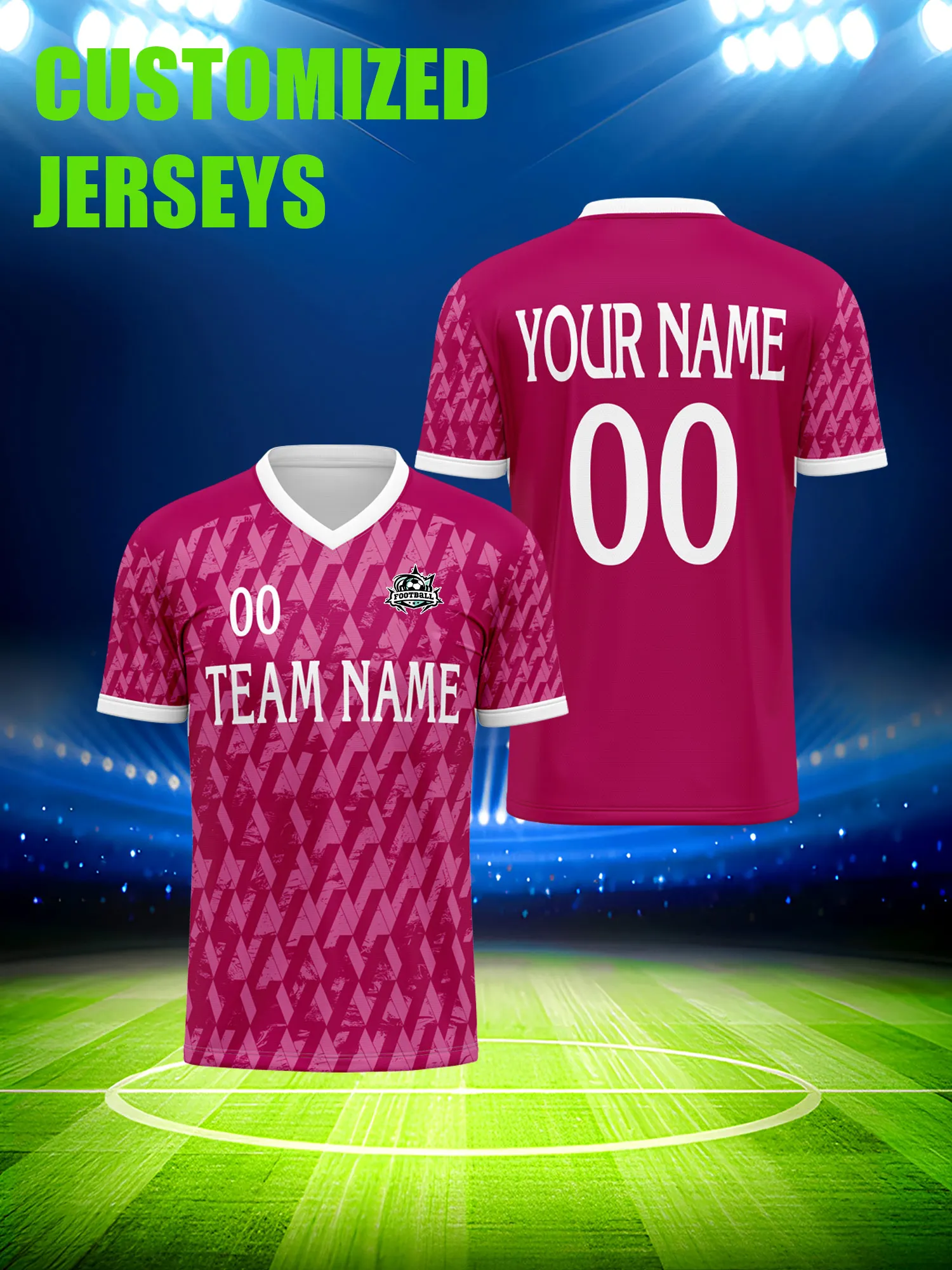 

Футбольная форма на заказ с индивидуальным изображением, номером и именем, подарок для болельщика на день рождения, футбольный сувенир.