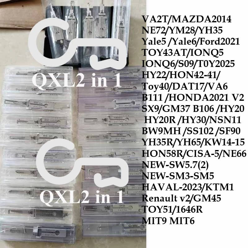 

Repair Tools Lishi 2in1 Decoder and Pick YH35R YH65 KW14/15 HON58R IONQ5 IONQ6 Yale5 Yale6 DAT17 HY22 TOY51 Car Kit Door Open