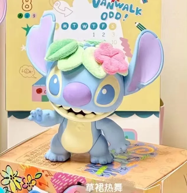 Disney Stitch Cool Transformatie Serie Blind Box Anime Figuur Randapparatuur Mystery Box Schattig Model Veelzijdige Trendy Cool Desktop