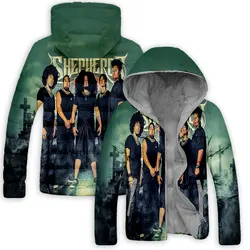 New Fashion 3D Printed  Shepherds Reign Band   Zipper Down-filled Coat  Hooded Sweatshirts Harajuku Hoody Tops Clothing