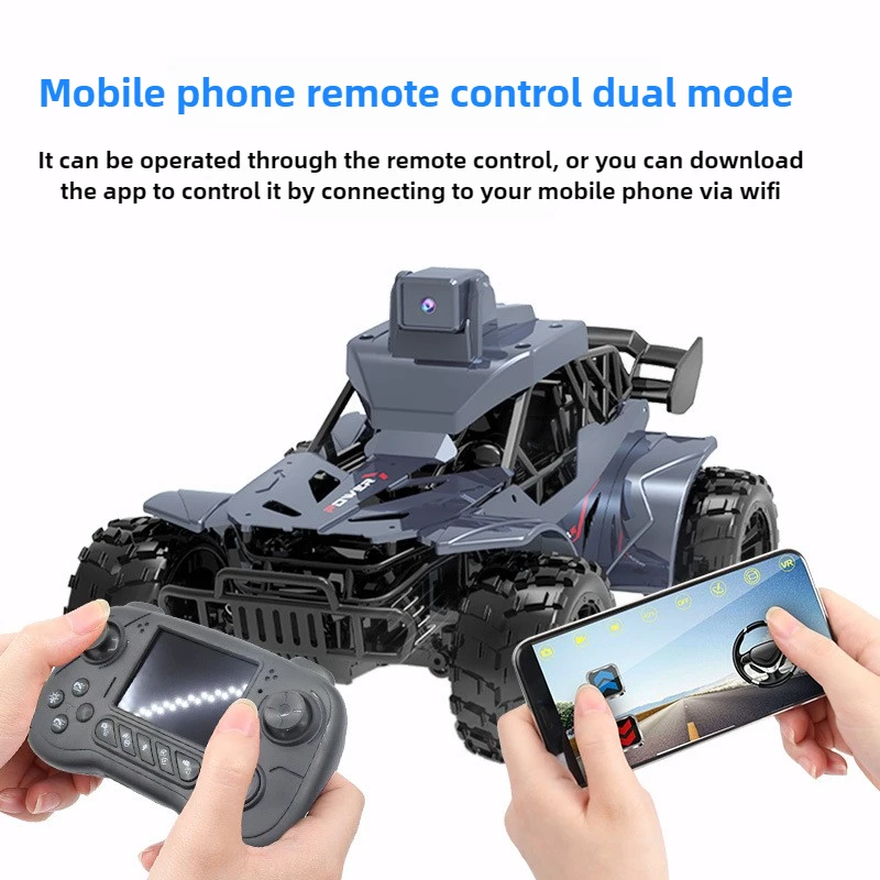 Cool Stuff Toy Car Funny Gift-Hot High-speed 4WD Rc Truck, Real-time WIFI HD Camera Off-road Rc Cars, Monster Truck, Speelgoed voor kinderen