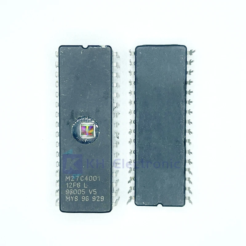 M27C4001-12F1 27C4001 IC EPROM UV 4MBIT 100NS 32CDIP 4 Mbit (512Kb x 8) UV EPROM and OTP EPROM