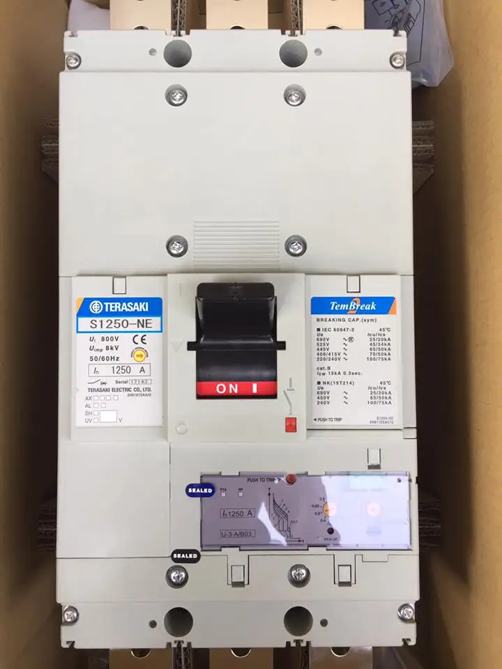 

New Original TERASAKI Japan Terazaki Circuit Breaker S1250-NE For Ships