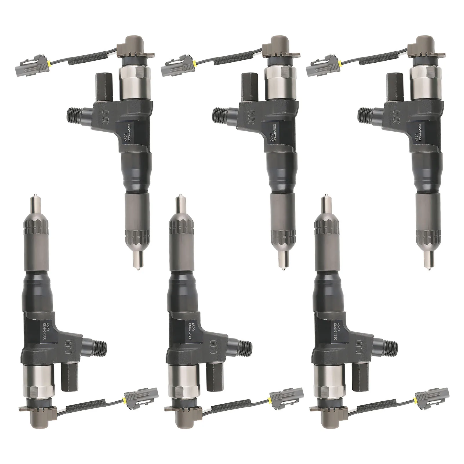 

Комплект из 6 дизельных топливных форсунок для Hino J08E SK350-8 SK200-8 SK210-8 SK250-8 SK330-8