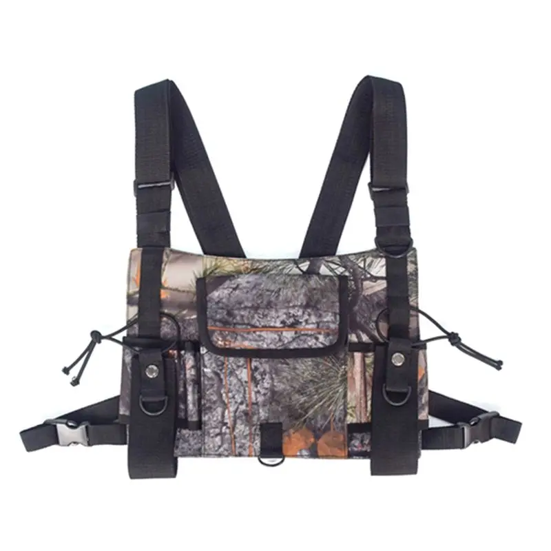 

Нагрудный жилет-кобура AEF6 для радиостанции, нагрудный подсумок, жилет-кобура для радиостанции