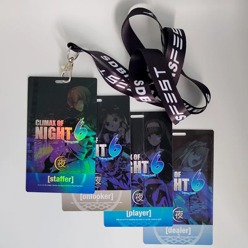 

Custom ized High Quality Full Color Printing Hologram material Backstage VIP Passes Vip Card Id Badge name tag For Events