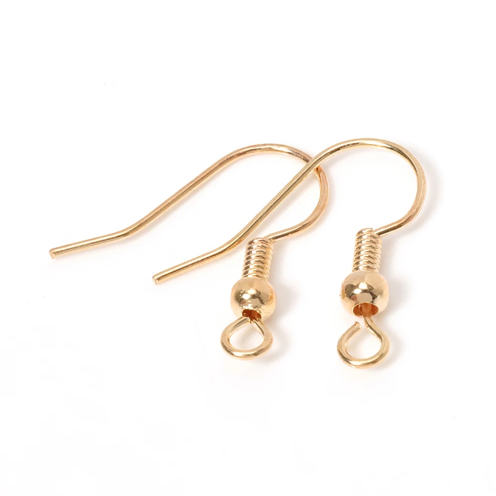 100 Stück Damen-Ohrhaken, baumelnde Ohrringe, Verschlüsse, Ohrringe, Drähte mit Perlen, Charms, Quasten für die Herstellung von DIY-Ohrschmuck