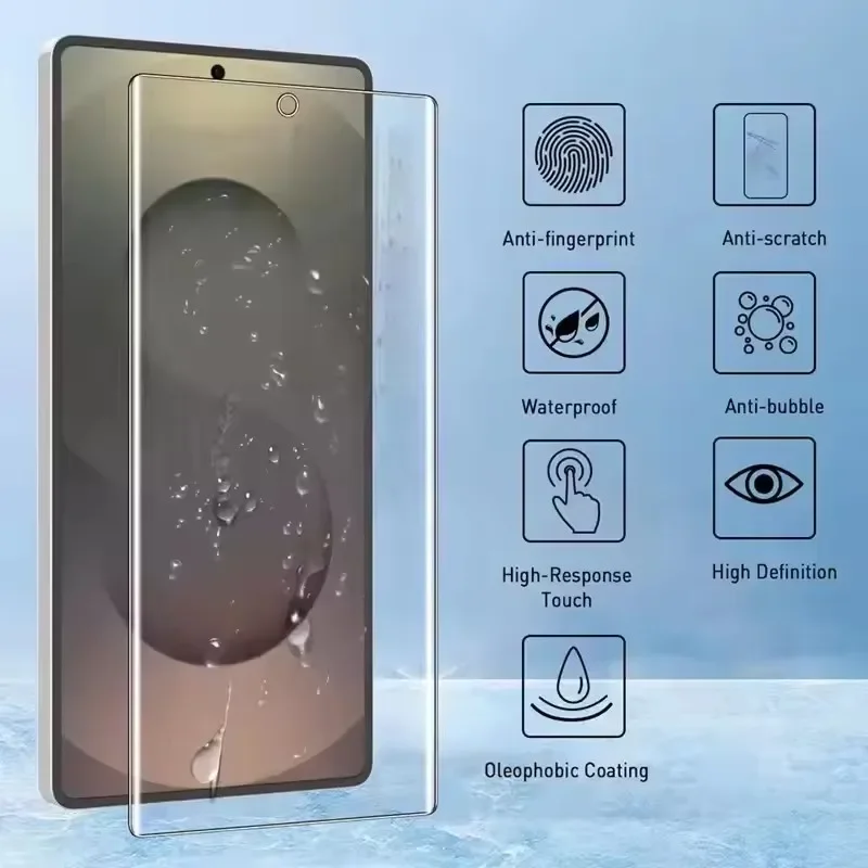 4 pezzi pellicola idrogel per Samsung S23 S22 S21 S24 S25 Ultra S20 FE S8 S9 S10 Plus protezione schermo per Galaxy Note 20 Ultra 10 Plus