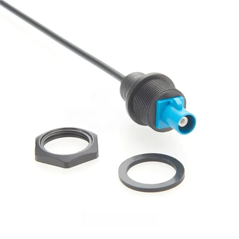 Z-Code Male To Female Wire, Panel Mount Extension Cable, For Vehicle Communication And RF Signal, RG174 Cable
