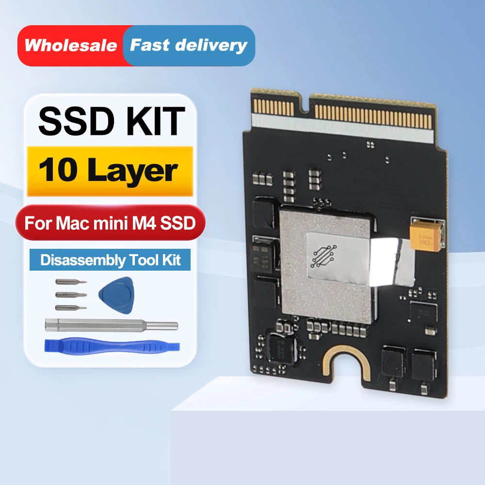 

Замена SSD-накопителя M4 Macmini 2 ТБ, 2025 г. (2 ТБ)