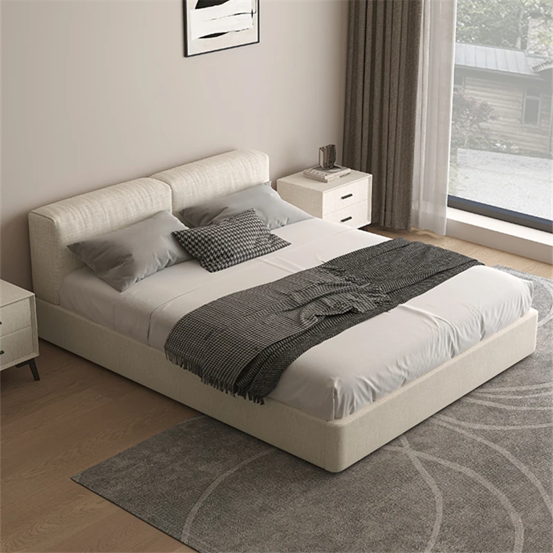 

Unique Queen Frame Double Bed Luxury King Size Modern Living Room Double Bed Hotel Modern Letto Matrimoniale Bedroom Furniture