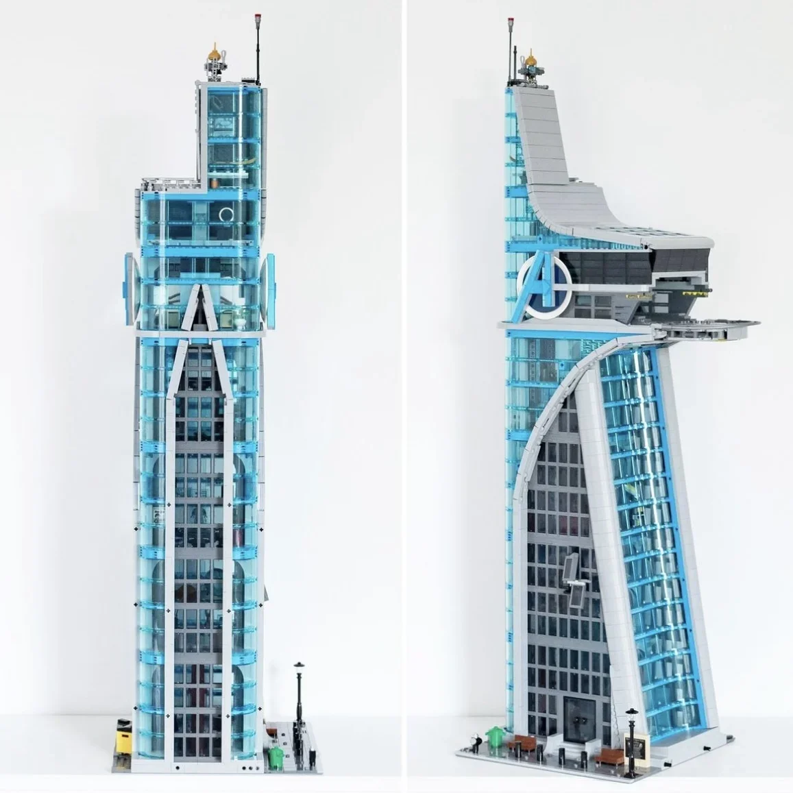 5201pcs Kampfturm modulare Modellbau stein Montage Ziegel klassische Turm Architektur Spielzeug für Jungen Weihnachts geschenke