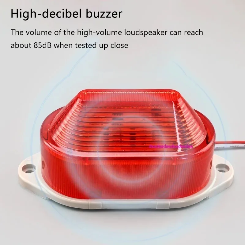 LTE-5051-5051J ضوء تحذير LED مغناطيسي اصطرابي إنذار صغير للصوت والضوء