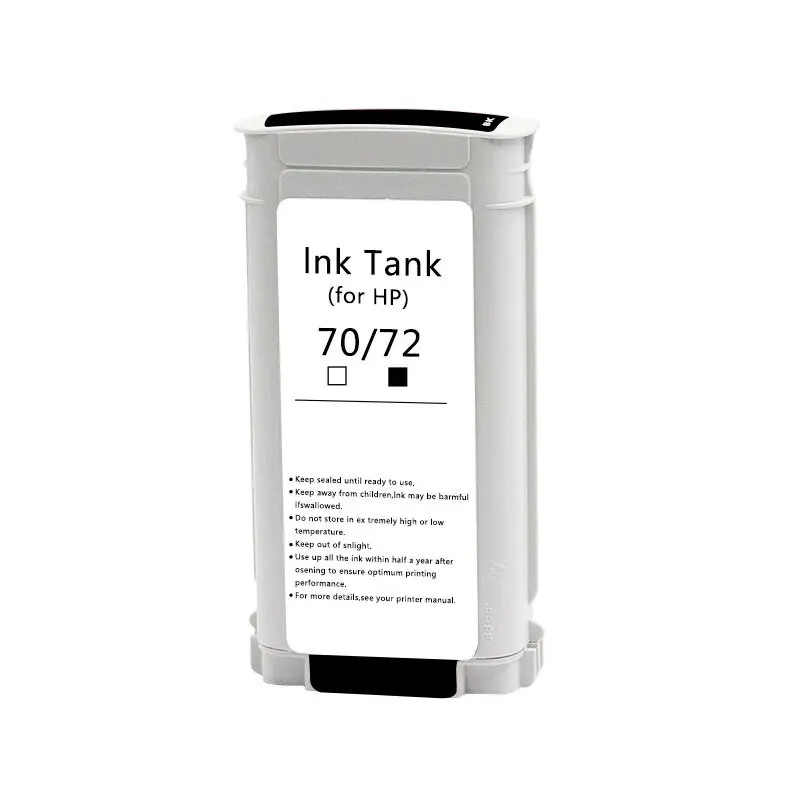 Para cartucho de tinta hp 72 com tinta pigmentada para impressora t610 t620 t770 t790 t795 t1100 t1120 t1200 t1300 t2300 t1100 t1100 t1100ps t1120