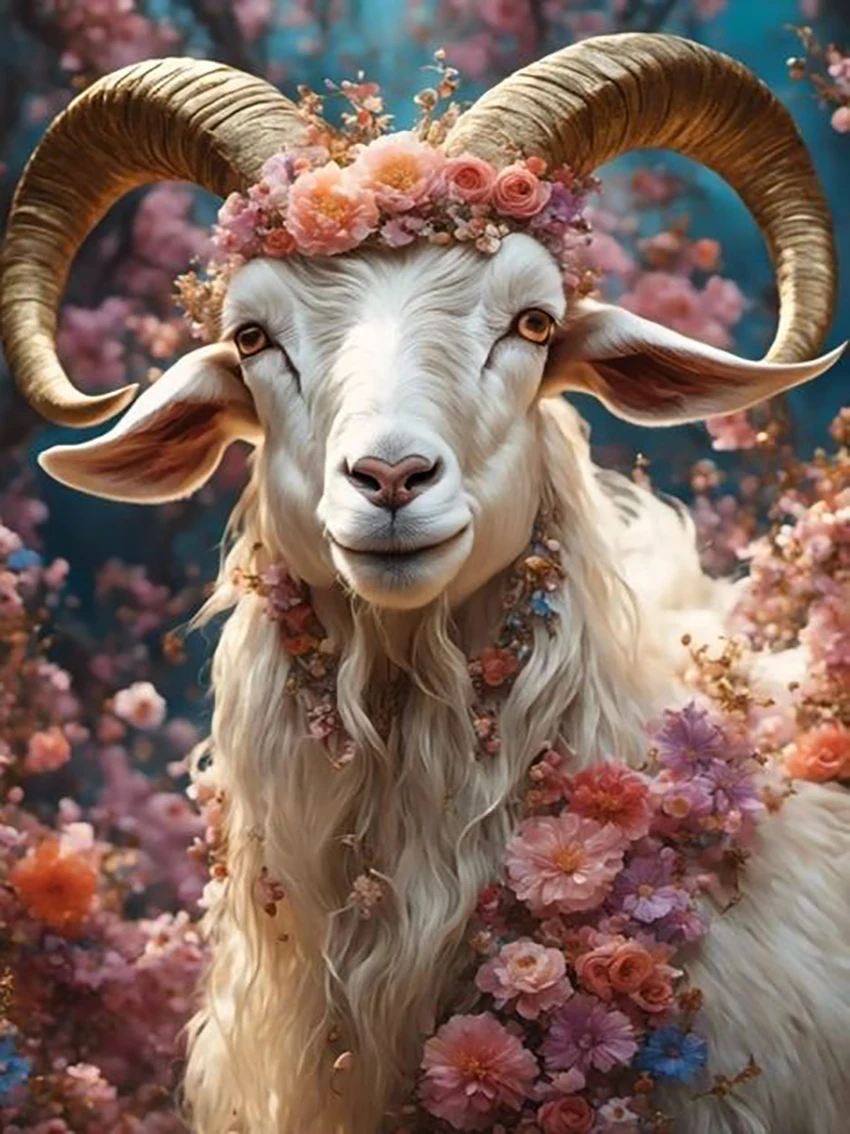 

Animal Gathering 100% Fairy Dust Full Square Diy Diamond Painting Cross Stitch Embroidery Mosaic Home Decor Needlework CrystalAB