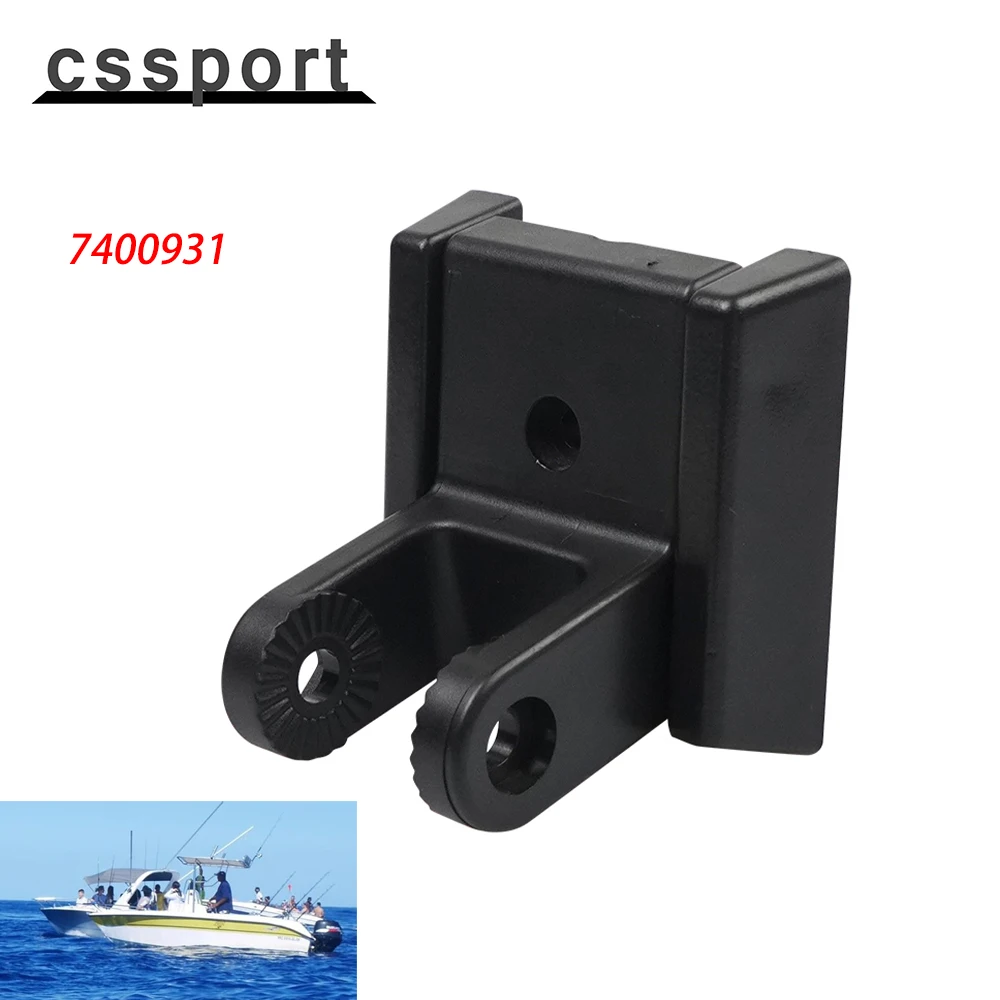 For XHS Model Transducers For XNT 9 20 Transom Mounting Hardware Kit 7400931 MHX XNT Transducer Bracket Black