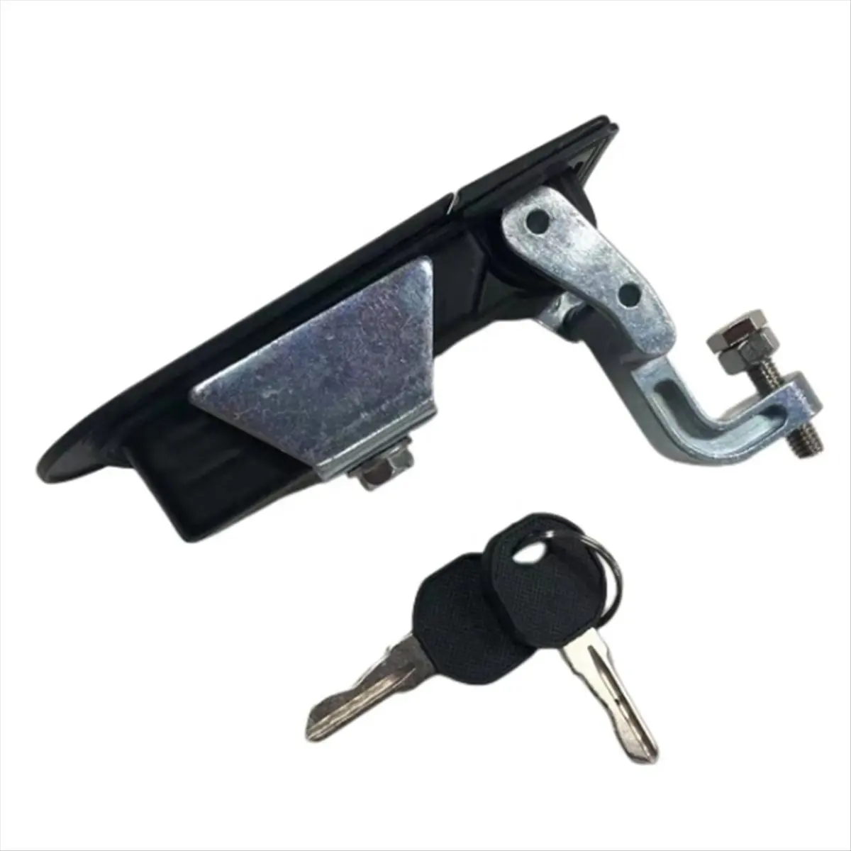 Compatible Spare Parts Hood Lock Assembly for Haulotte 2421203210 Door Latch with Key