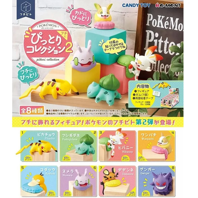 8pcs-set-genuine-re-ment-pokemon-desktop-collection-table-corner-02-gengar-psyduck-anime-figure-model-toys-gift-for-birthday
