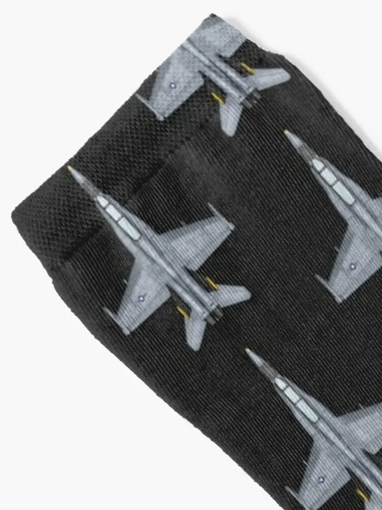 The FA-18 Hornet Socks custom sports gym Designer Man Socks Women's