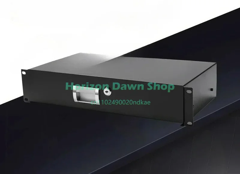 Engineering Computer Room Cabinet Drawer 1U 2U Network Cabinet Drawer Microphone Aviation Box ABS Box Drawer