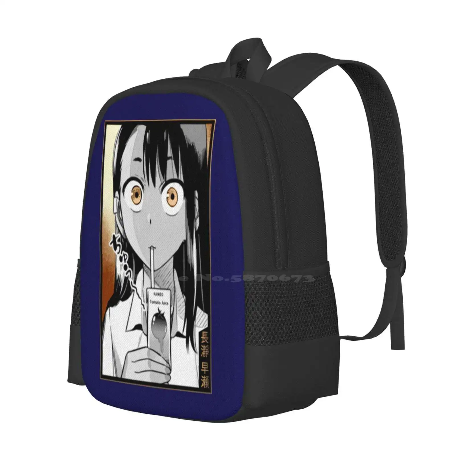 Nagatoro Style Hot Sale Schoolbag Backpack Fashion Bags Manga Senpai Please Dont Bully Me Nagatoro Ijiranaide Nagatoro San