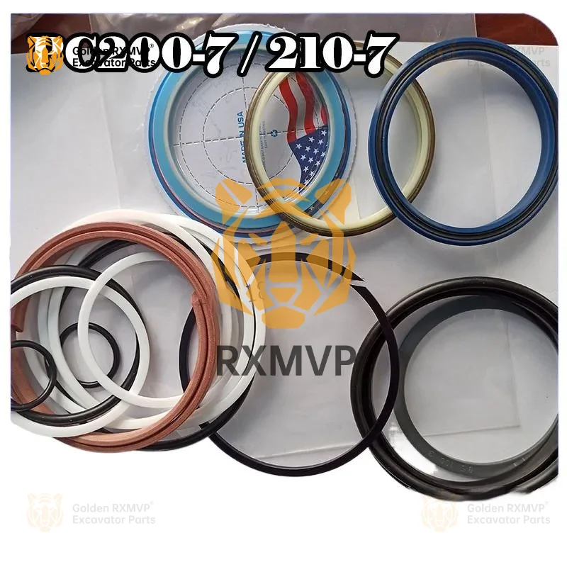 For Komatsu PC200-7/8  PC200-7 PC210-7  Arm Cylinder Service Seal Kit 707-99-57160  Arm Oil Seal Excavator