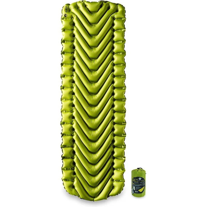 

Static V2 Inflatable Sleeping Pad | Portable, Ultralight, Easy to Inflate, Foldable Air Bed for Camping, Backpacking & Hiking