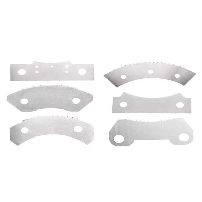 High Speed Steel Arc Annular Slitting Blade PET Plastic Bottle Cap Circular Cutting Knife ForBottleRecyclingCuttingMachine Parts