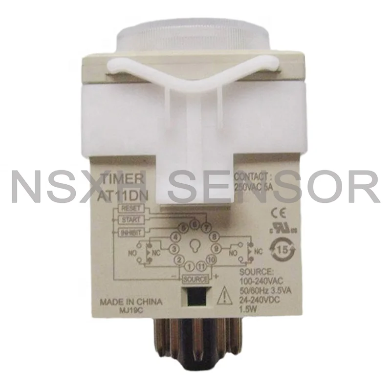 New Original AT11DN Timer 100-240VAC 24-240VDC