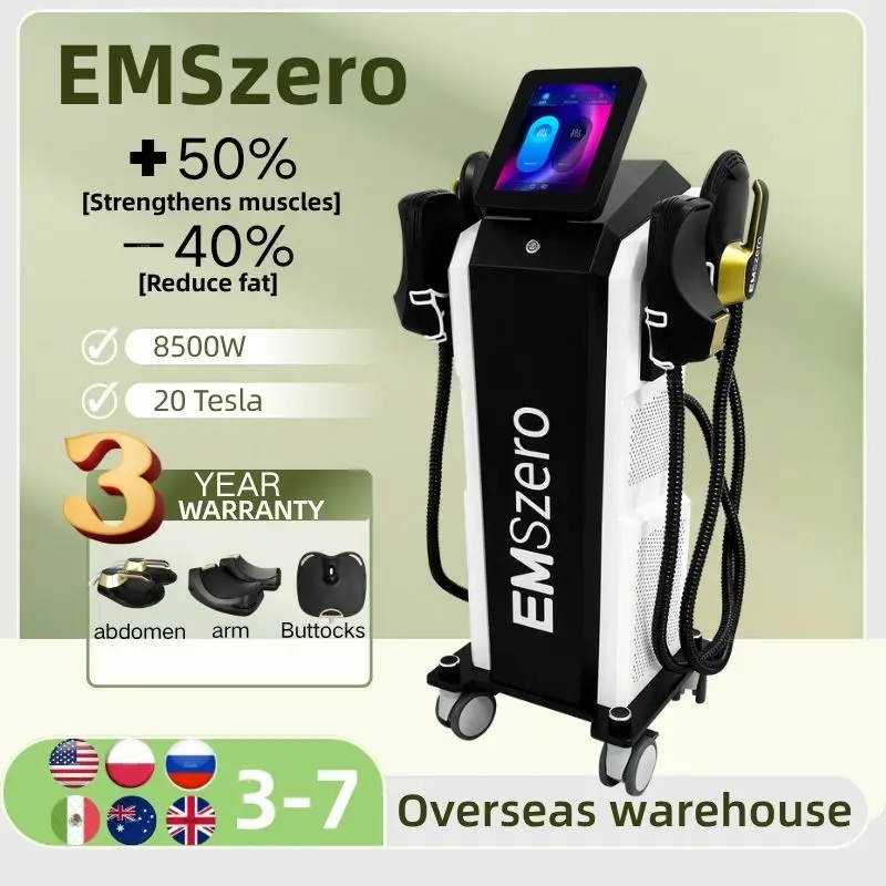 EMSzero 8500W EMS Body Sculpting Machine 200HZ Muscle Stimulation for Muscle Development Fat Burning And Weight Loss