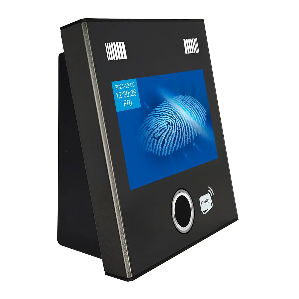 

Zc01 4.3 Inch Touch Screen Biometric Fingerprint Employee Attendance Machine WiFi Time Recording with Backup Battery