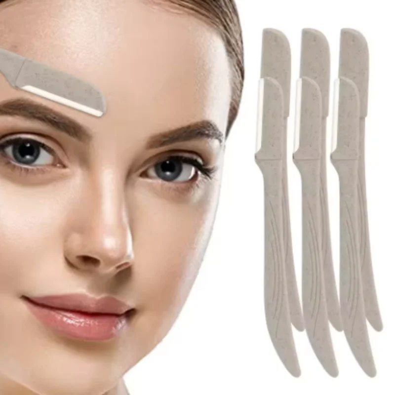 1/3/12 stücke Trimmen Messer Augenbraue Rasiermesser Augenbraue Trimmer Sicher Anti-scratch Augenbraue Rasieren Werkzeug Gesichts rasiermesser Anfänger Schönheit Werkzeug