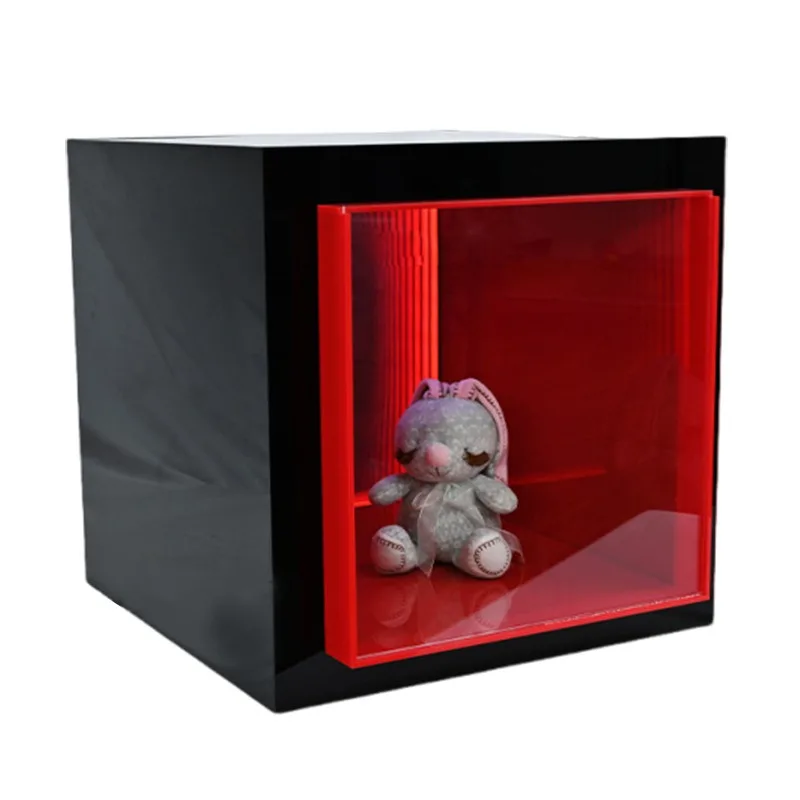 Transparent LED luminous light box, acrylic outdoor light box promotional photo frame, acrylic luminous display sign light box