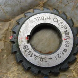 1PC Sold separately Module 0.4 PA20 Bore16 1#2#3#4#5#6#7#8# Involute Gear Cutters M0.4