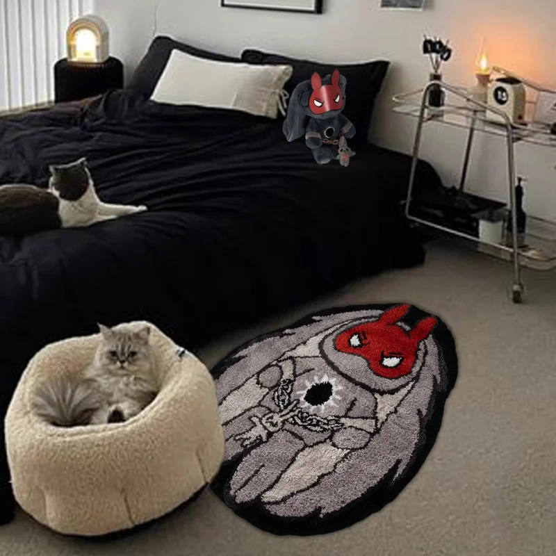 

Плюшевый коврик Premium Plushie Dreadfuls с оригинальным узором, мягкий, для декора дома, модный подарок-игрушка для украшения комнаты, подарок на день рождения