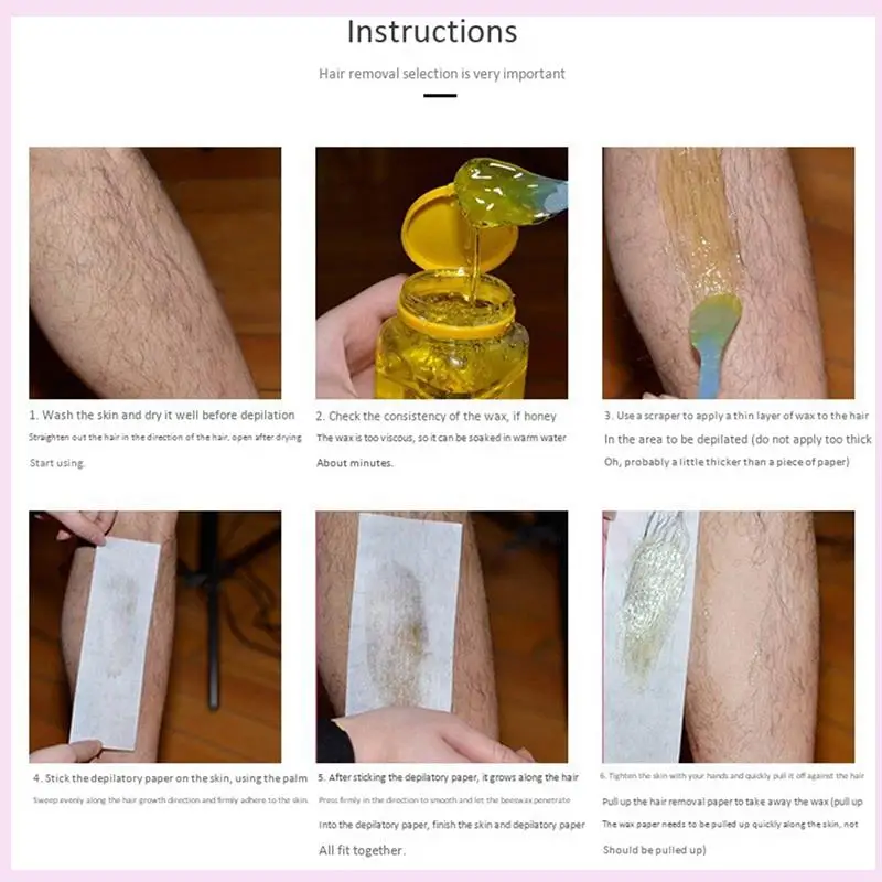 B25B DOLL WAX 800 шт. Бумага для депиляции Нетканая ткань для лица, шеи, рук, ног, тела, удаление волос, восковая бумага, косметические инструменты