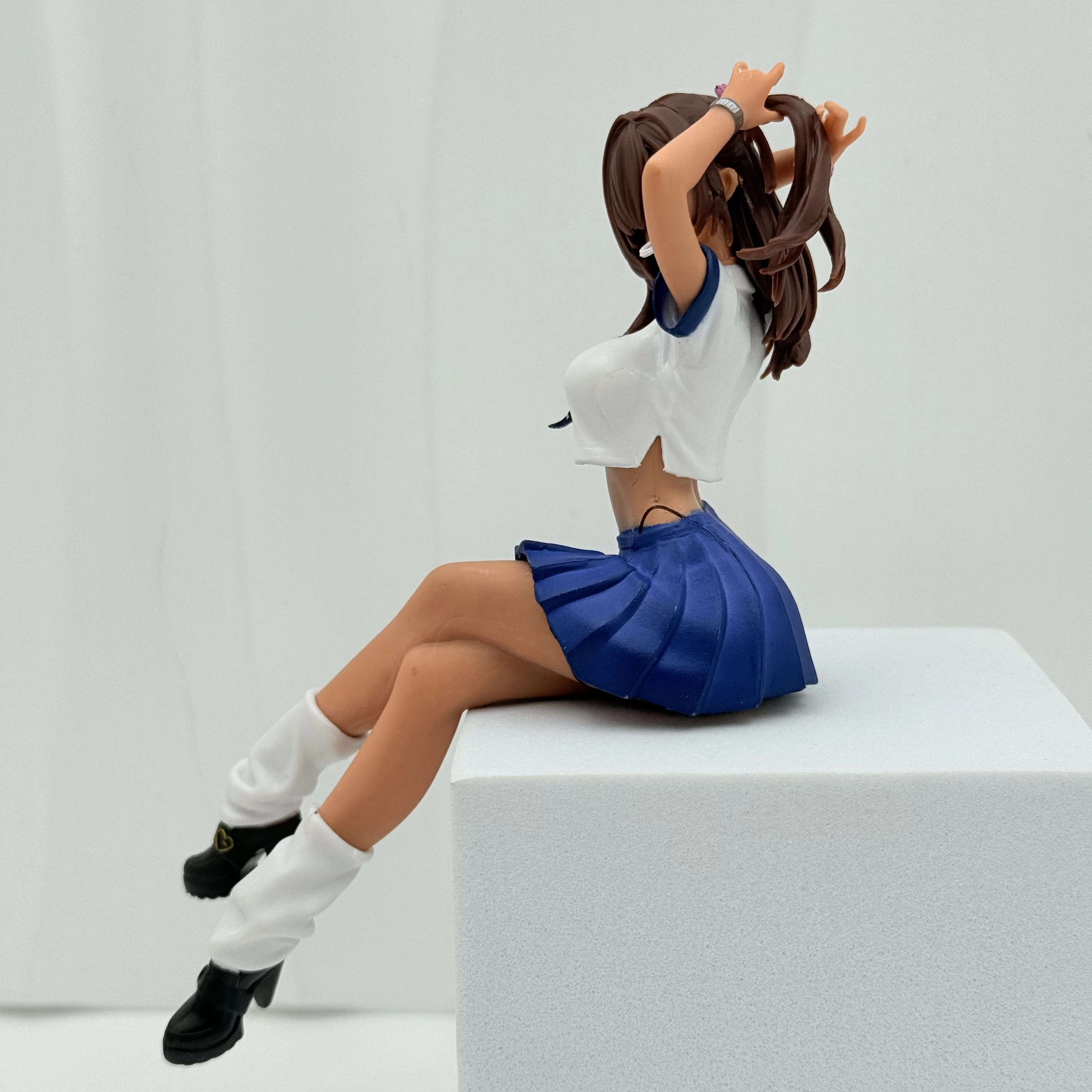 14CM Nikke Anime-Spiel-Charakter Actionfiguren Desktop-Mode-Chassis-Ornament Niedliches Sexy Modell-Kit Otaku Trendige Spielzeuge Geschenke – Detail 2