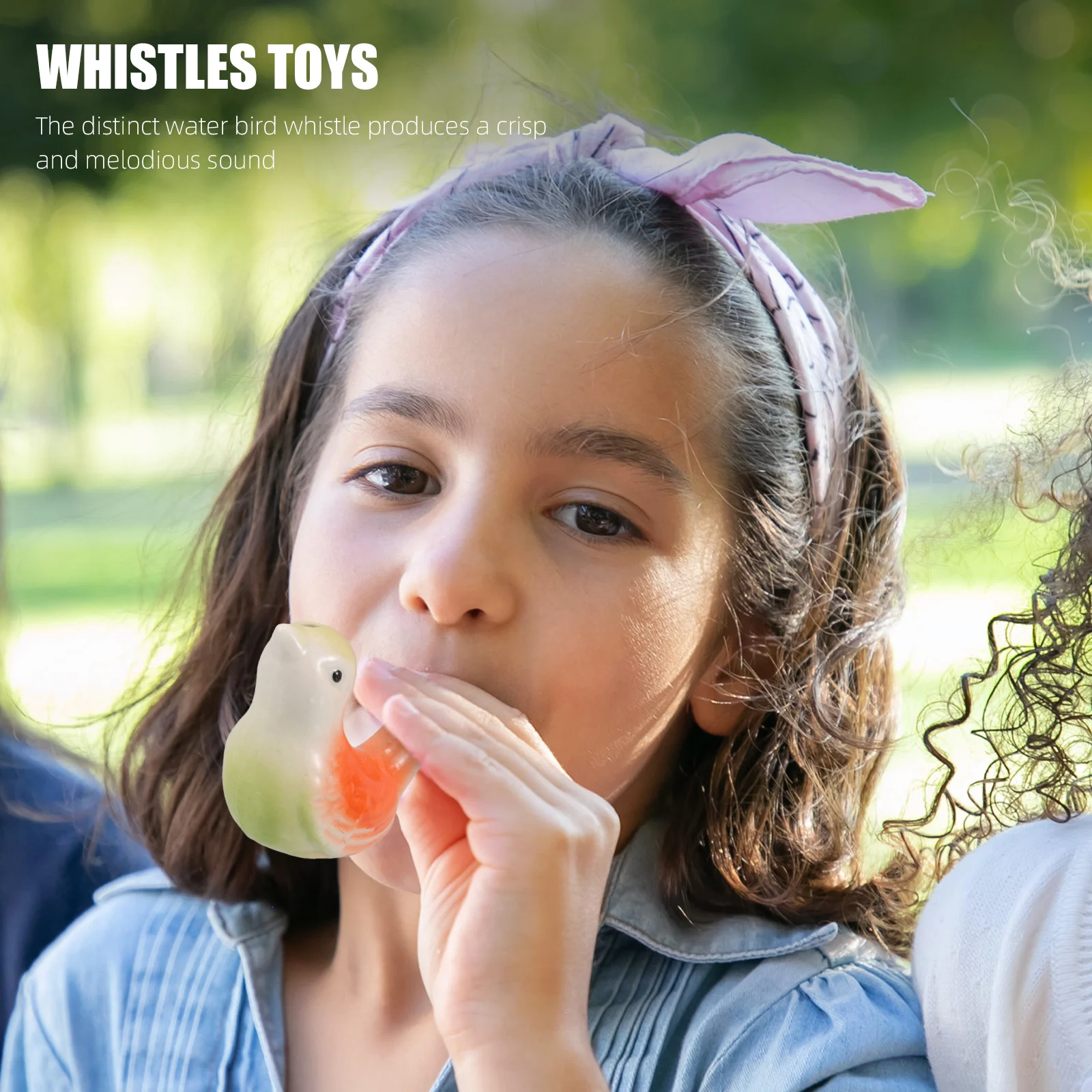 4Pcs Ceramic Bird Call Whistles Colorful Animal Shaped Portable Musical Instruments for Kids Outdoor Camping Birthday