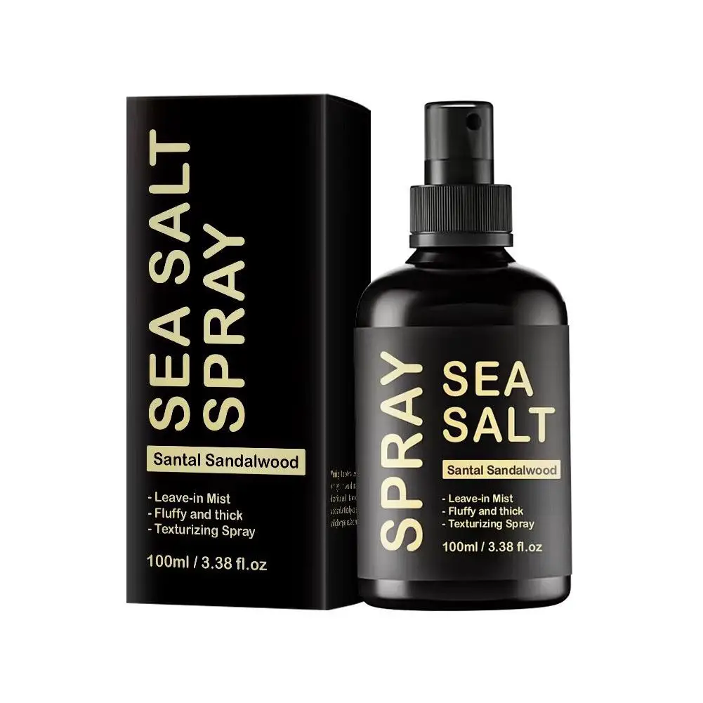 

1Pc Sea Salt Spray For Hair Men Hair Styling Spray Improving Volumizing Texturing Natural Sea Salt Nourishing Hair Fixing Care